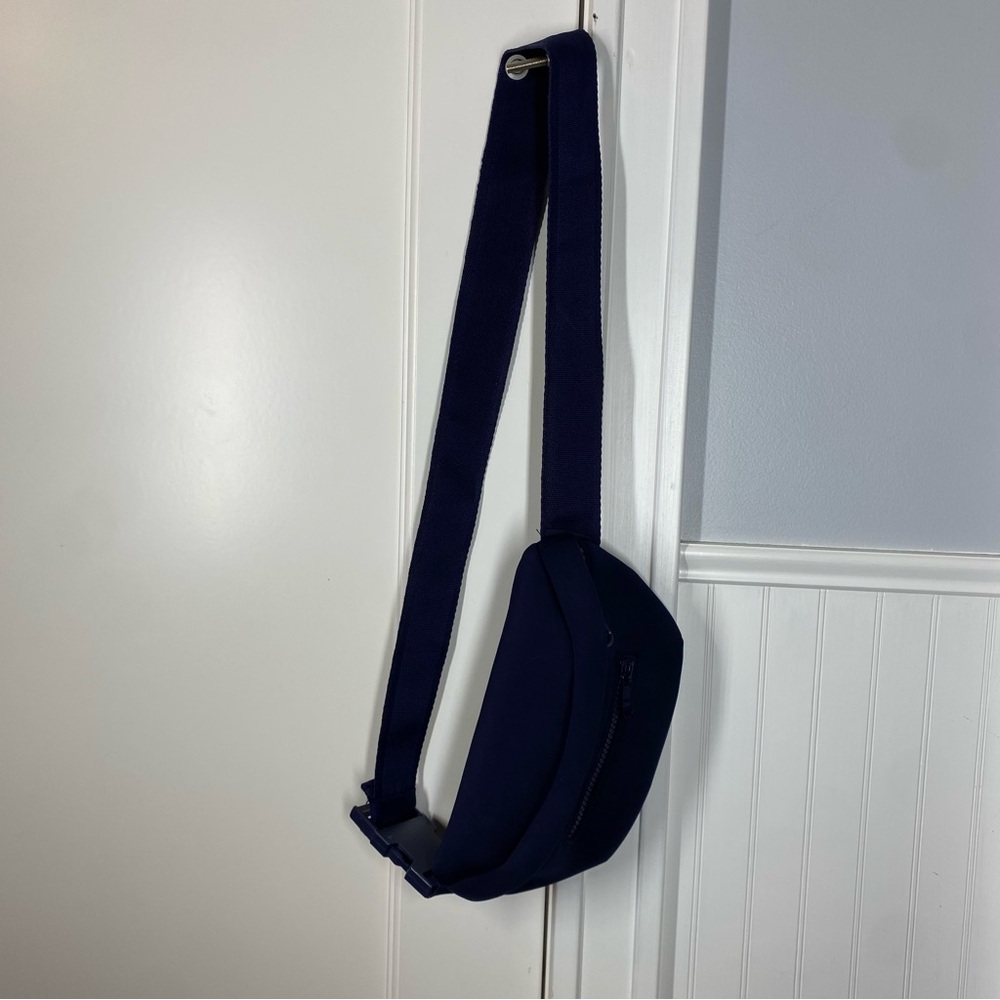 Dagne Dover Deep Navy Blue Belt Bag Neoprene‎ Unisex